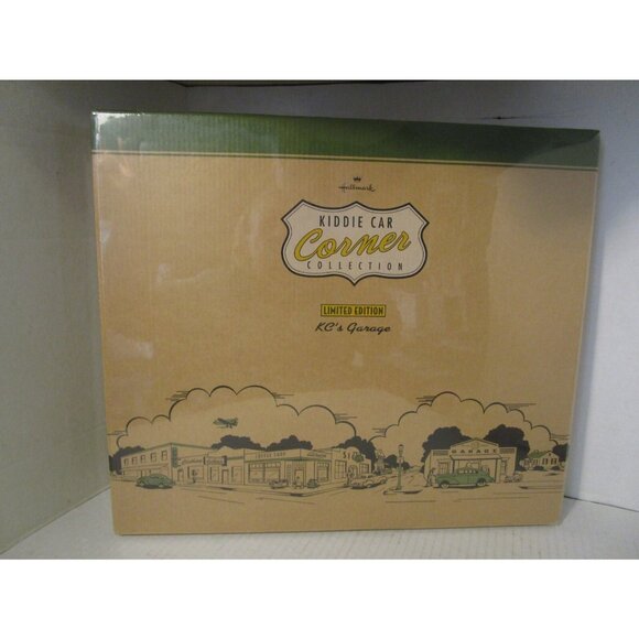 Hallmark Kiddie Car Corner Collection KC's Garage Ltd Edition 1997 NEW Sealed - Picture 1 of 6